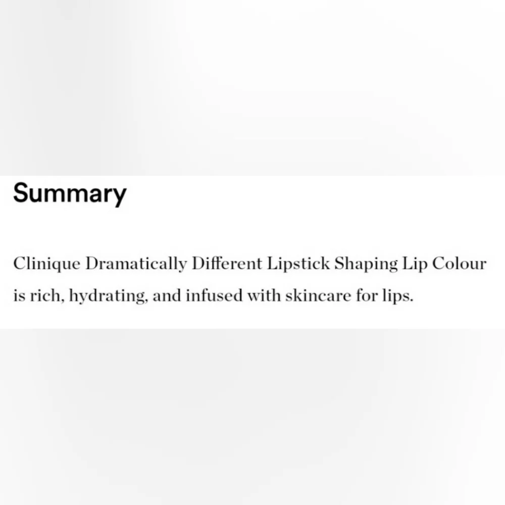 CLINIQUE DRAMATICALLY DIFFERENT LIPSTICK SHAPING LIP COLOR LIMITED EDITION. - Picture 8 of 13